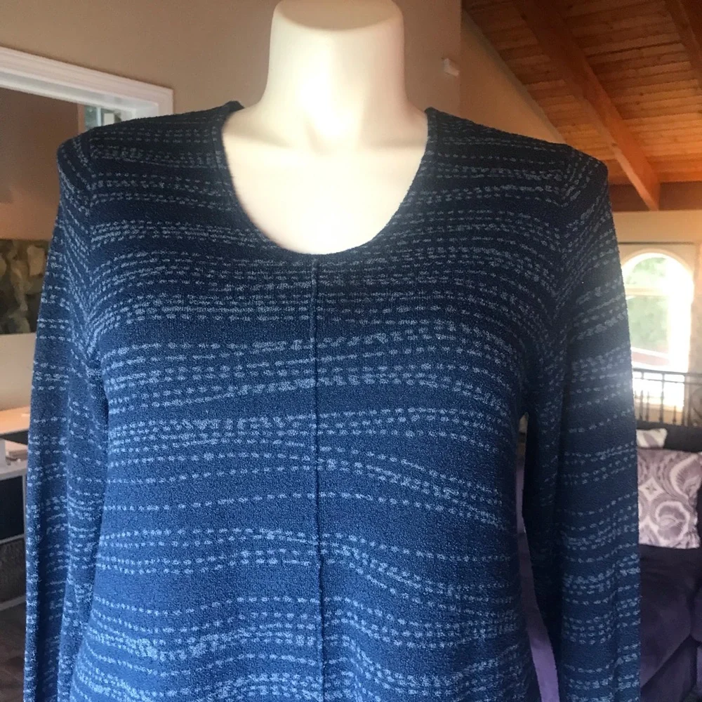 Pure Jill Indigo Blue Sweater - L